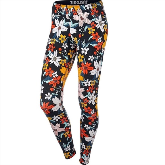 Nike floral leggings - Picture 1 of 3